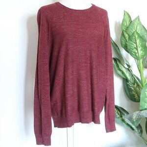 J. Crew Women's Burgundy Maroon Sweater. EUC
